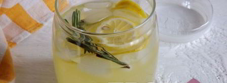 домашний лимонад с розмарином. Шаг 9