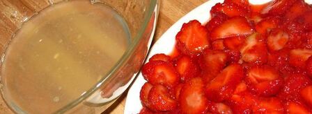 имбирно-клубничный лимонад. Шаг 4