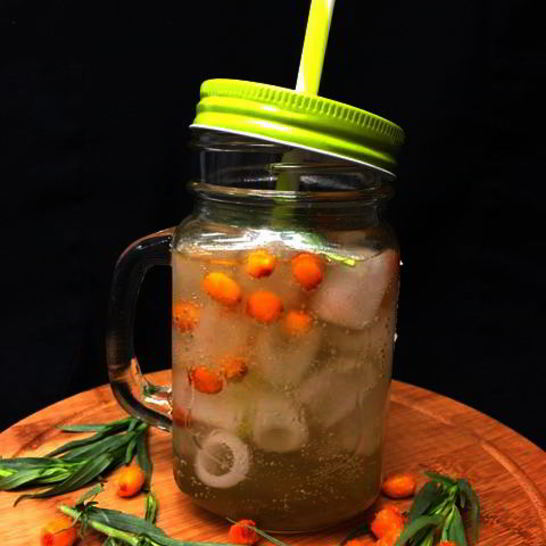 Рецепт лимонада из тархуна и облепихи