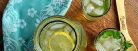 лимонад из тархуна, лимона и мяты. Шаг 6