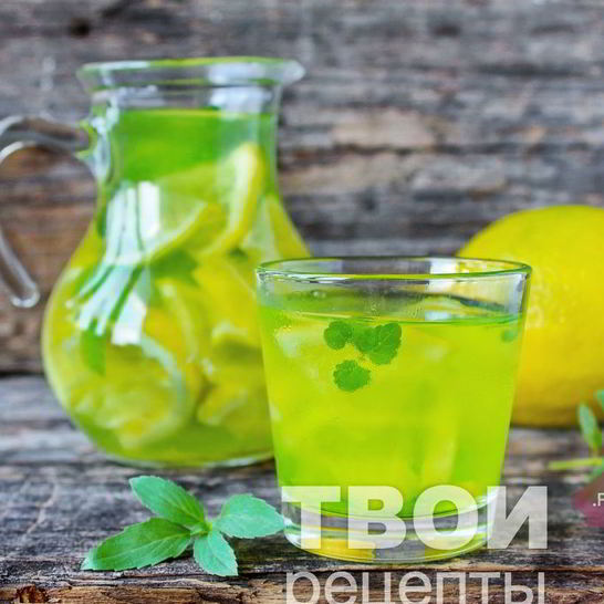 Рецепт лимонада с мятой