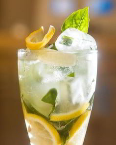 Огуречно-базиликовый лимонад