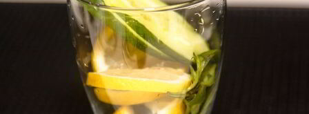 огуречно-базиликовый лимонад. Шаг 3