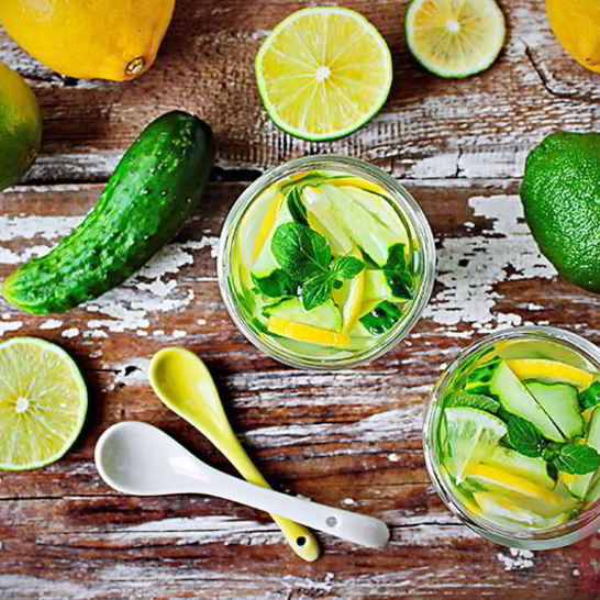 Рецепт огуречного лимонада