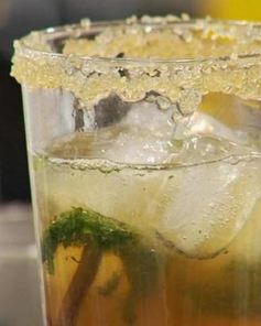 Безалкогольный карамельный коктейль Мохито