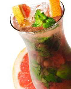 Грейпфрутово-мятный мохито