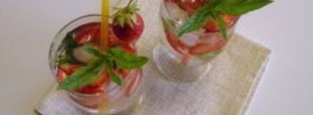 клубничный мохито безалкогольный. Шаг 5