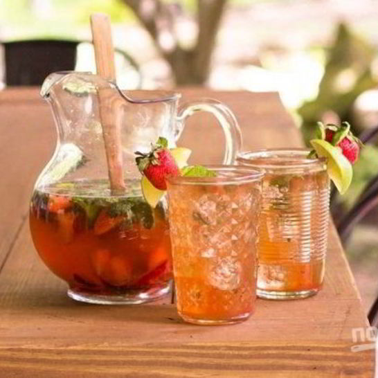 Рецепт мохито безалкогольного клубничного