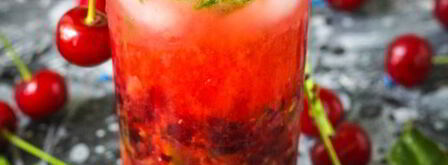 вишневый мохито. Шаг 10