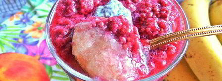 коктейль-десерт на основе молока и фруктов. Шаг 16