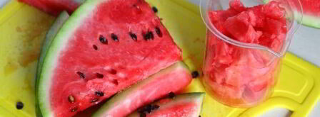 коктейль из арбуза и молока. Шаг 5