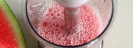 коктейль из арбуза и молока. Шаг 7