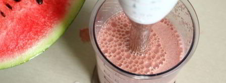 коктейль из арбуза и молока. Шаг 11