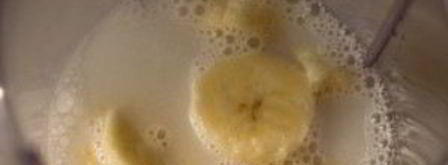 коктейль на кокосовом молоке с бананом. Шаг 3