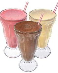 Молочно-клубничный коктейль