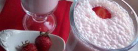 молочный коктейль с клубникой. Шаг 6