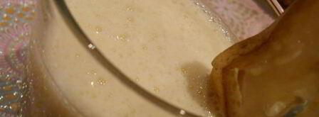 молочный коктейль с перепелиными яйцами. Шаг 5