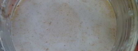 овсяно-молочный коктейль со сливовым вареньем. Шаг 5