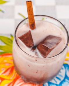 Шоколадный лед для молочного коктейля