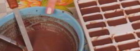 шоколадный лед для молочного коктейля. Шаг 4