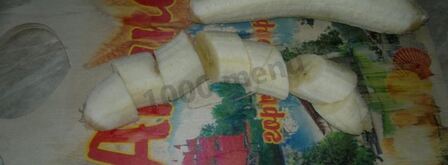 шоколадный молочный коктейль с бананом. Шаг 4