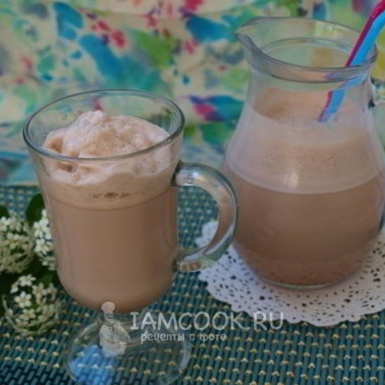 Рецепт шоколадного молочного коктейля