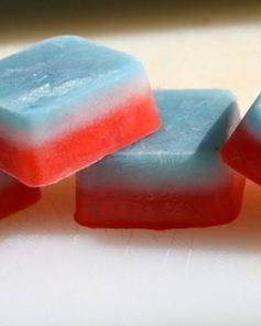 Цветной лед для молочных коктейлей