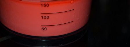 цветной лед для молочных коктейлей. Шаг 5