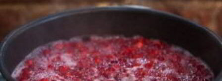 брусничный морс с медом. Шаг 4