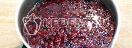 брусничный морс. Шаг 6