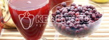 брусничный морс. Шаг 8