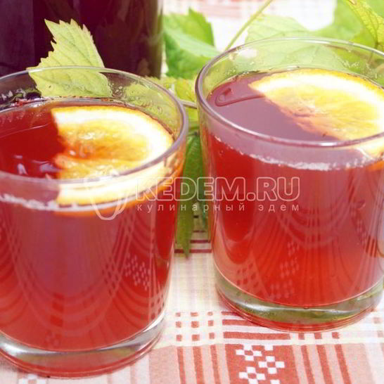 Рецепт домашнего морса из брусники