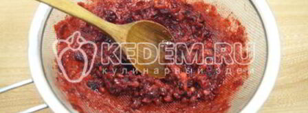 домашний морс из брусники. Шаг 4