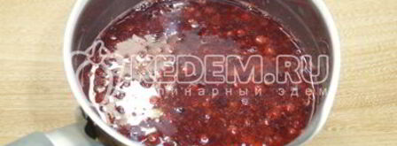 домашний морс из брусники. Шаг 5