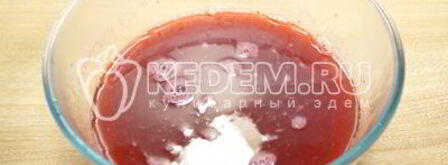 домашний морс из брусники. Шаг 6