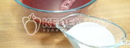 домашний морс из брусники. Шаг 7