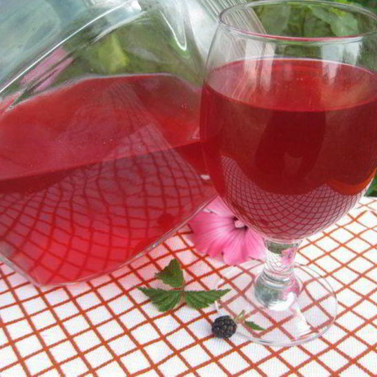 Рецепт ежевичного морса