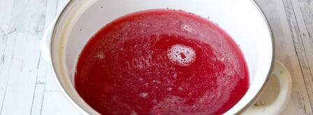 морс из свежей брусники. Шаг 5