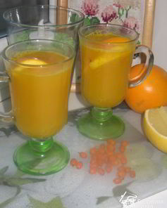 Облепихово-цитрусовый морс