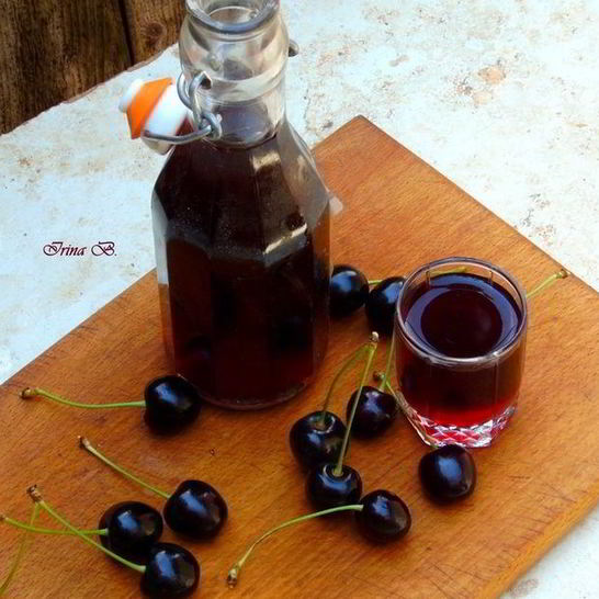 Рецепт наливки из черешен