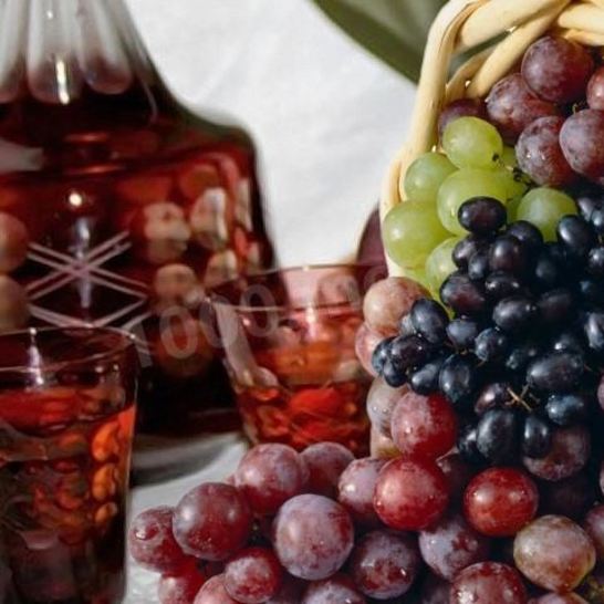 Рецепт наливки из винограда