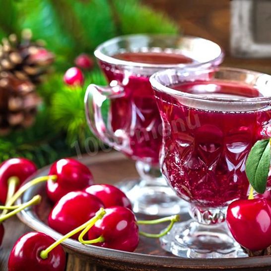 Рецепт вишневой наливки с листьями