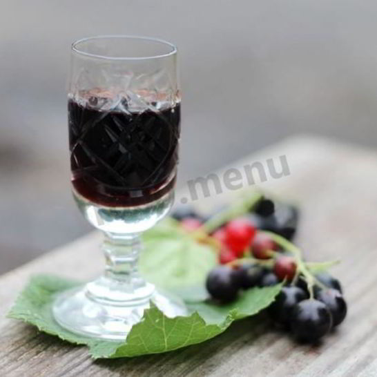 Рецепт настойки из черной смородины на водке