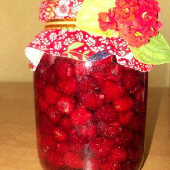 Рецепт настойки малиновой