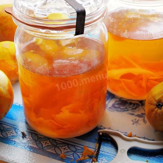 Рецепт настойки на апельсиновых корках
