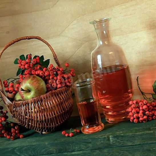 Рецепт настойки рябина на коньяке