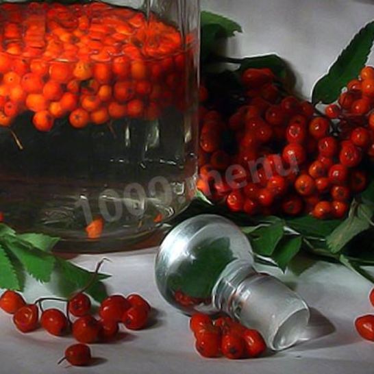 Рецепт рябиновой настойки из рябины на водке