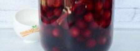 вишневая настойка с корицей и гвоздикой. Шаг 3