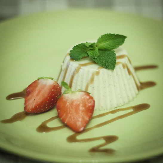 Рецепт панны-котты с карамельным сиропом