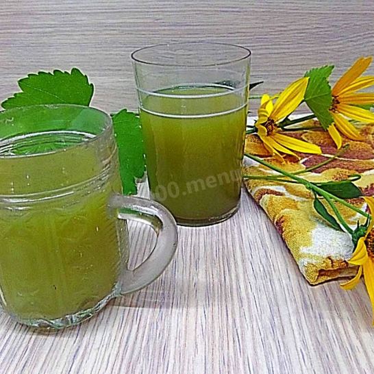 Рецепт прохладительного напитка из виноградных листьев